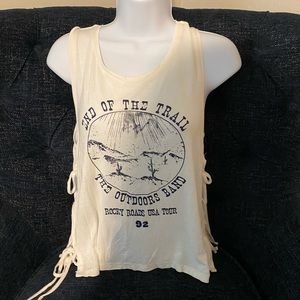 Western tank with side ties